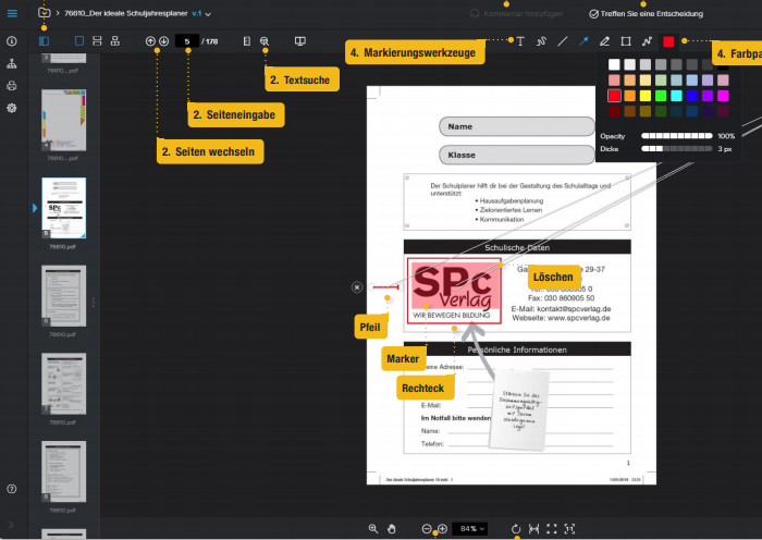 Leitfaden zur Bearbeitung eines digitalen Entwurfs des SPc Verlags