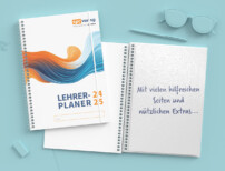 Lehrerkalender / Lehrerplaner in A4 oder A5 für das Schuljahr 2024-2025